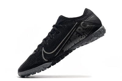 Nike Air Zoom Mercurial Vapor 13 Elite TF Low-Tops Football Shoes - Black/Silver/Grey