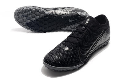 Nike Air Zoom Mercurial Vapor 13 Elite TF Low-Tops Football Shoes - Black/Silver/Grey