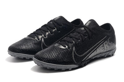 Nike Air Zoom Mercurial Vapor 13 Elite TF Low-Tops Football Shoes - Black/Silver/Grey