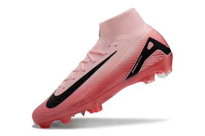 Nike Air Zoom Mercurial Superfly 10 Elite FG High-Tops Football Boots - Pink/Black