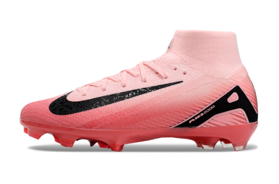 Nike Air Zoom Mercurial Superfly 10 Elite FG High-Tops Football Boots - Pink/Black
