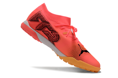 Puma Future 7 Ultimate TF Low-Tops Football Shoes - Pink/Black/White