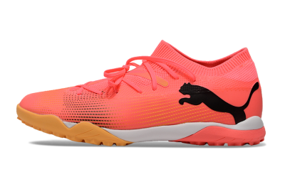 Puma Future 7 Ultimate TF Low-Tops Football Shoes - Pink/Black/White