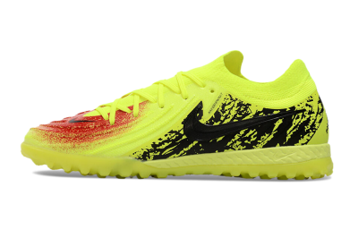 Nike Phantom GX 2 Elite TF Low-Tops Football Shoes - Yellow/Red/Black