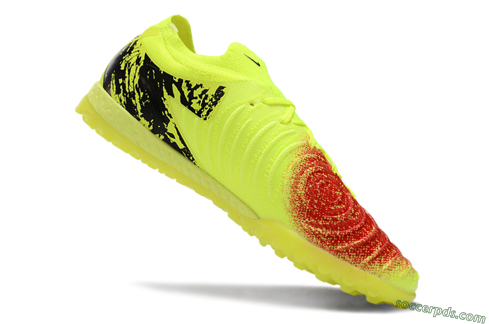 Nike Phantom GX 2 Elite TF Low-Tops Football Shoes - Yellow/Red/Black 5