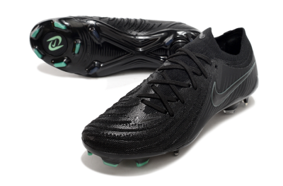 Nike Phantom Luna Elite NU FG Low-Tops Football Boots - Black/Blue