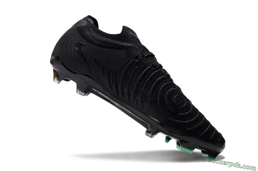 Nike Phantom Luna Elite NU FG Low-Tops Football Boots - Black/Blue 4