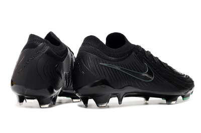 Nike Phantom Luna Elite NU FG Low-Tops Football Boots - Black/Blue