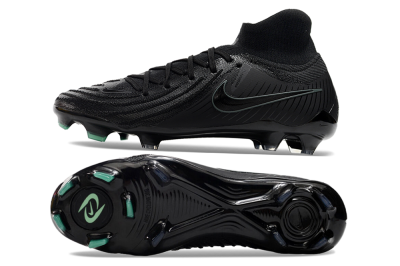 Nike Phantom Luna Elite NU FG High-Tops Football Boots - Black/Blue