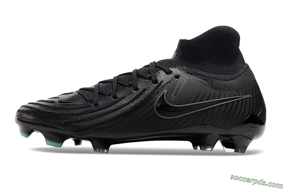 Nike Phantom Luna Elite NU FG High-Tops Football Boots - Black/Blue 1
