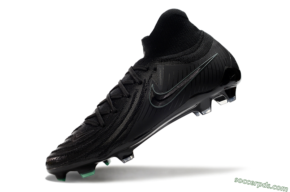 Nike Phantom Luna Elite NU FG High-Tops Football Boots - Black/Blue 4