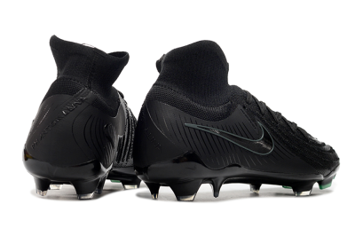 Nike Phantom Luna Elite NU FG High-Tops Football Boots - Black/Blue