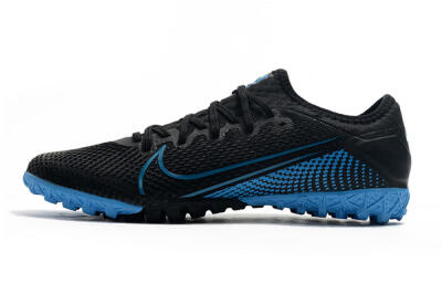 Nike Mercurial Vapor 13 Pro TF Low-Tops Football Shoes - Black/Blue