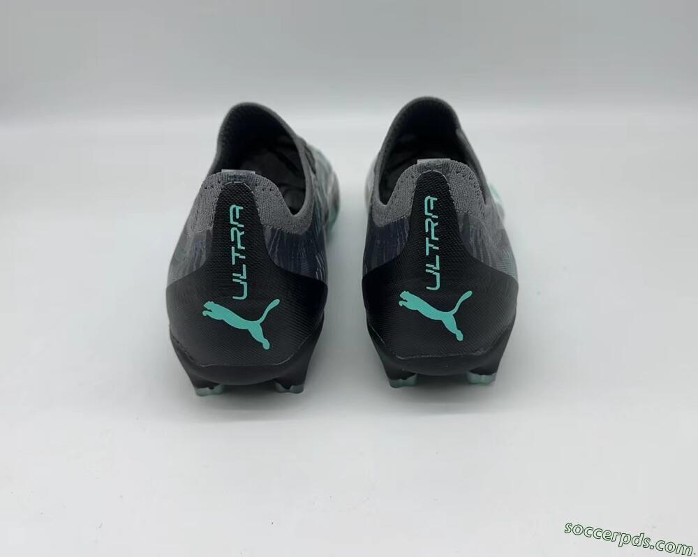 Puma Ultra Ultimate FG Low-Tops Football Boots - Black/Jade