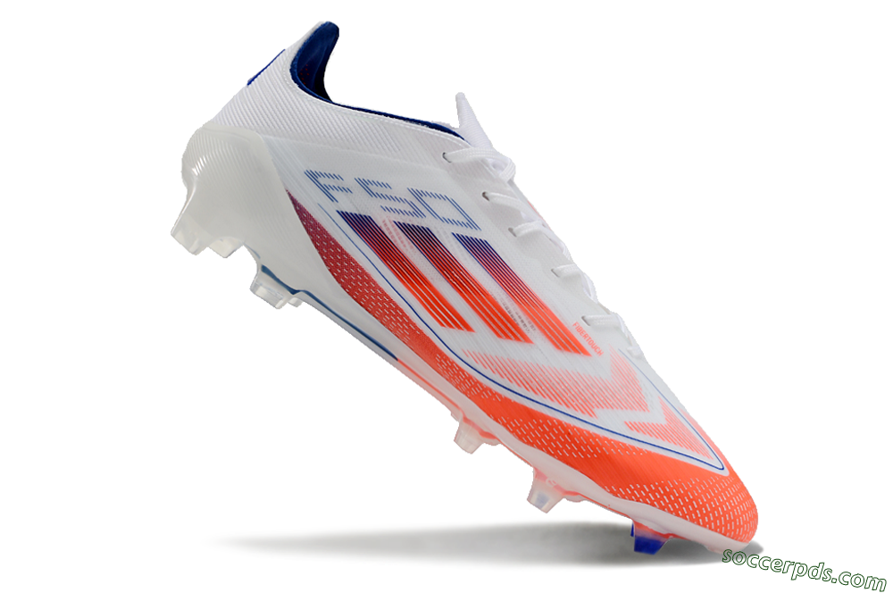 Adidas F50 Elite FG Low-Tops Football Boots - Red/Blue/White 4