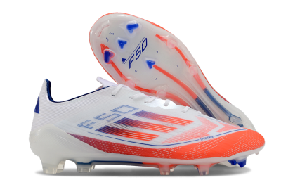 Adidas F50 Elite FG Low-Tops Football Boots - Red/Blue/White
