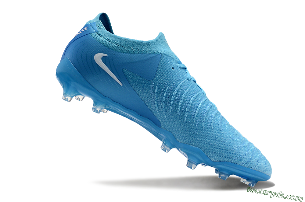 Nike Phantom GX 2 Elite AG Low-Tops Football Boots - Blue Fury/White 4