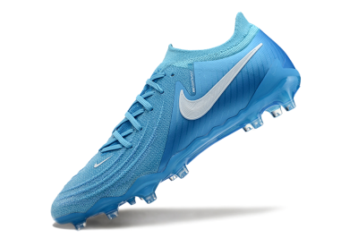 Nike Phantom GX 2 Elite AG Low-Tops Football Boots - Blue Fury/White