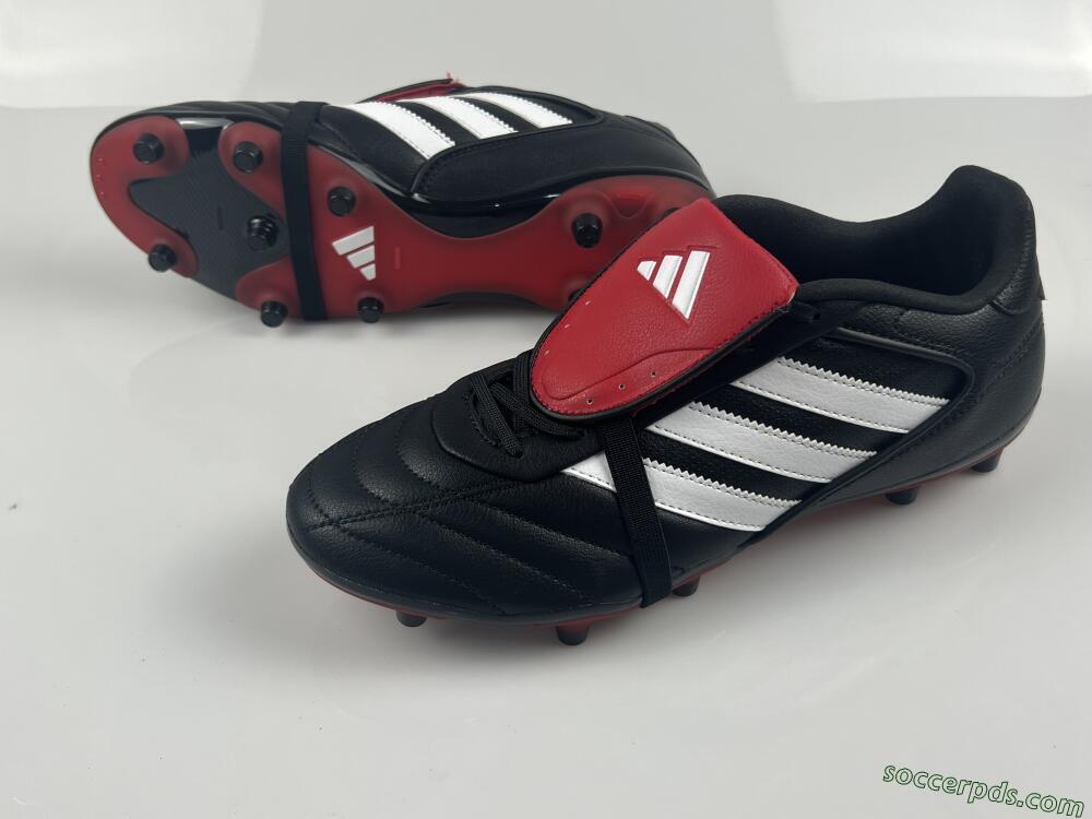 Adidas Copa Gloro 2 FG Low-Tops Football Boots - Black/White/Red