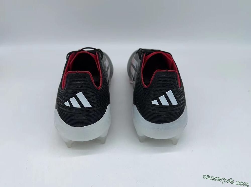 Adidas F50 Elite FG Low-Tops Football Boots - Black/Red/White
