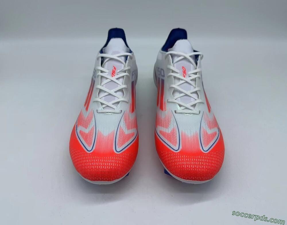 Adidas F50 Elite FG Low-Tops Football Boots - Red/Blue/White