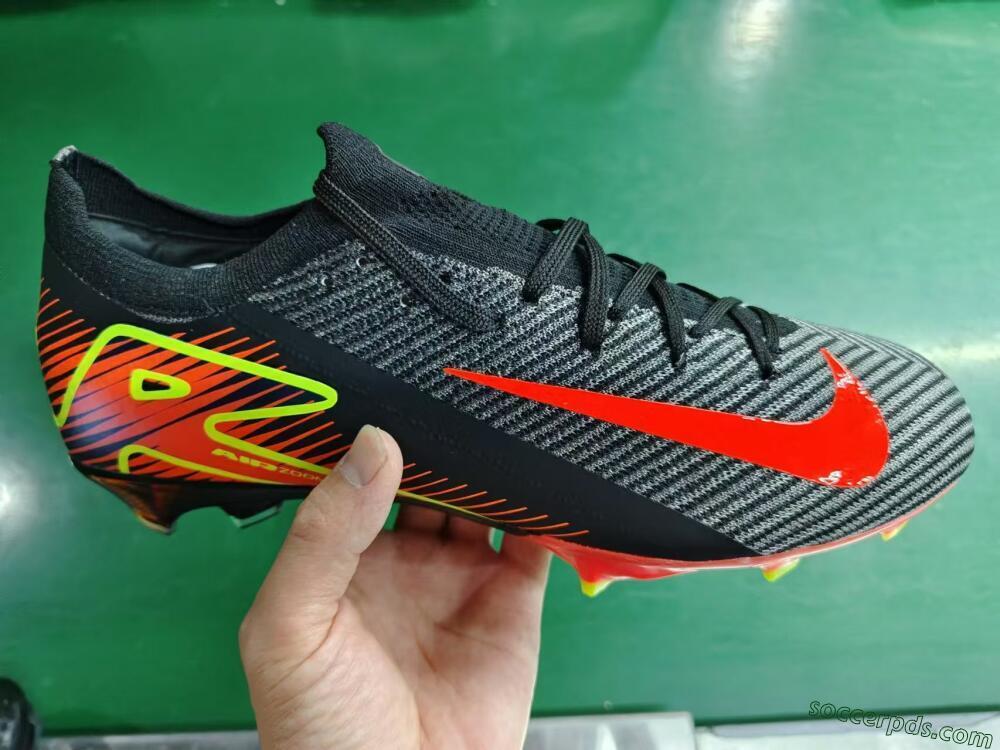 Nike Air Zoom Mercurial Vapor 16 Elite FG Low-Tops Football Boots - Black/Red/Yellow