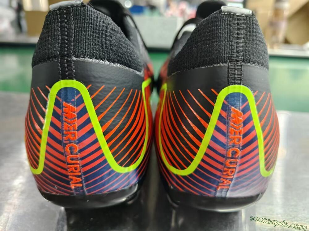 Nike Air Zoom Mercurial Vapor 16 Elite FG Low-Tops Football Boots - Black/Red/Yellow