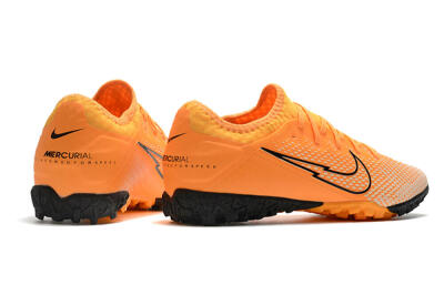 Nike Mercurial Vapor 13 Pro TF Low-Tops Football Shoes - Orange/Black