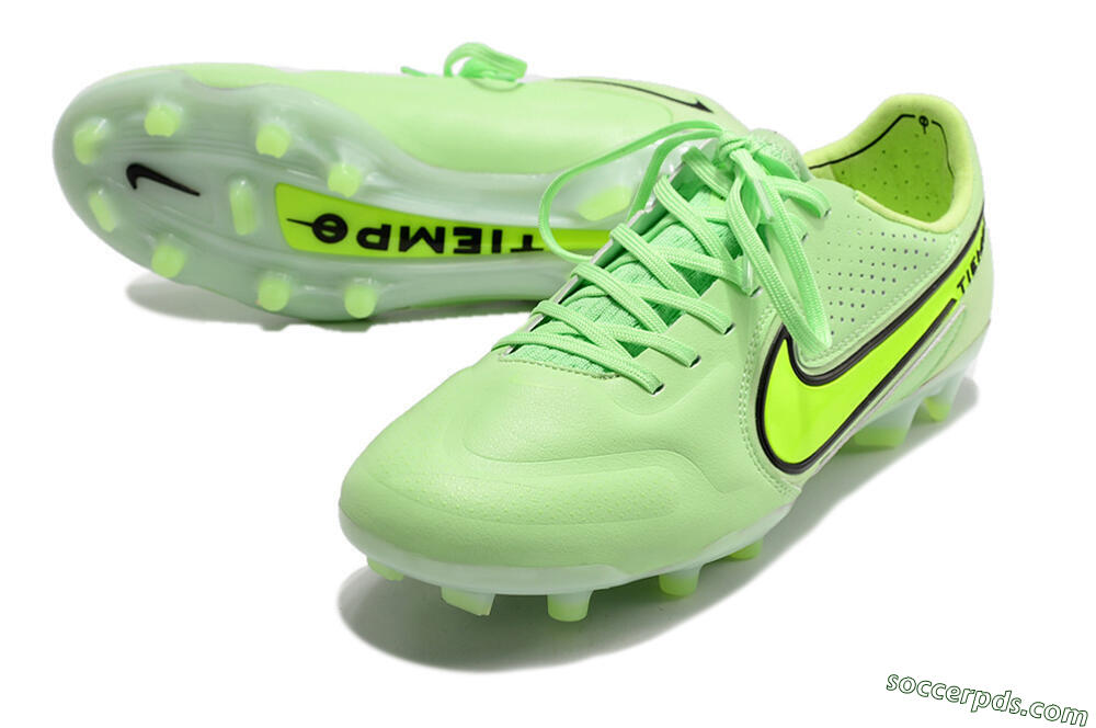 Nike Tiempo Legend 9 Elite FG Low-Tops Football Boots - Yellow/Black 3