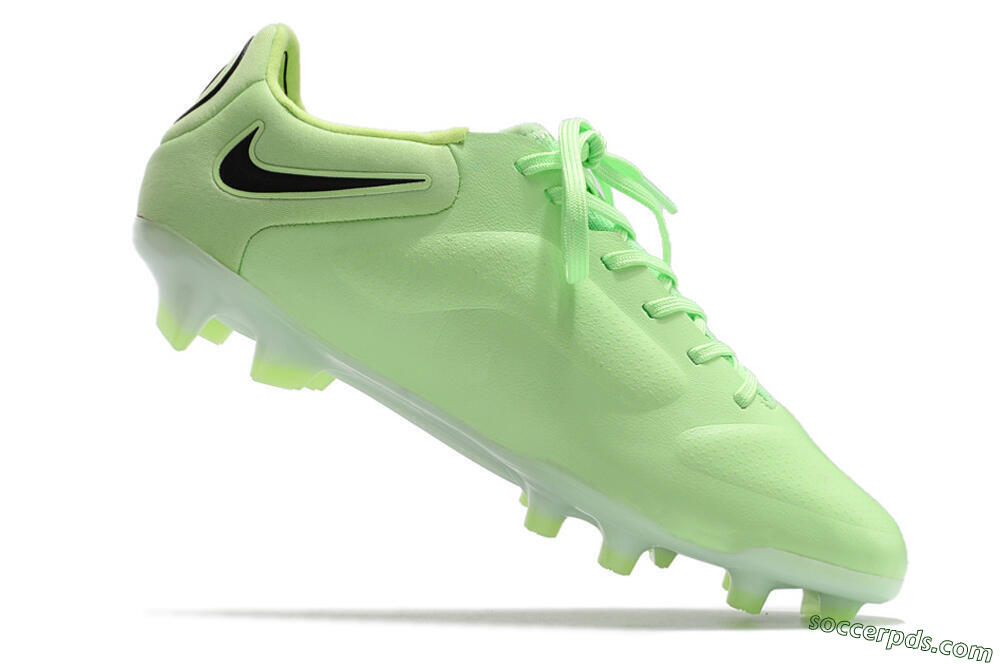 Nike Tiempo Legend 9 Elite FG Low-Tops Football Boots - Yellow/Black 4