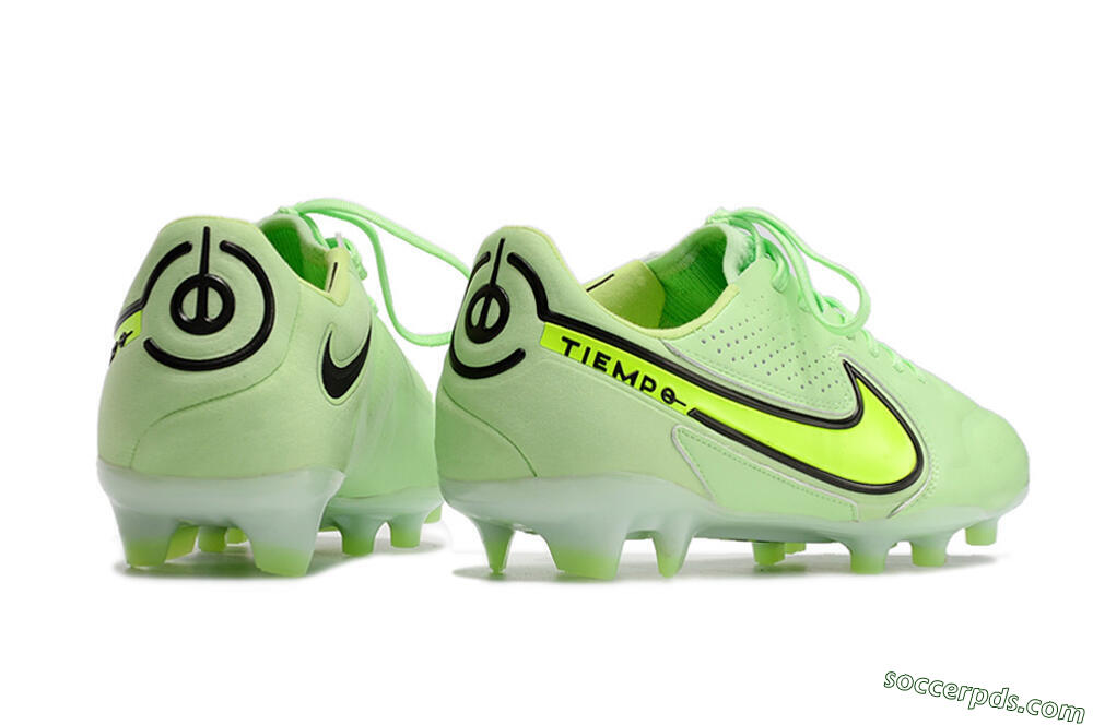 Nike Tiempo Legend 9 Elite FG Low-Tops Football Boots - Yellow/Black 6