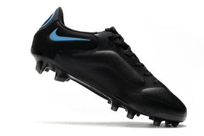 Nike Tiempo Legend 9 Elite FG Low-Tops Football Boots - White/Jade/Beige
