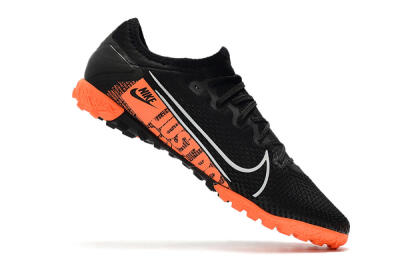 Nike Mercurial Vapor 13 Pro TF Low-Tops Football Shoes - Black/White/Red