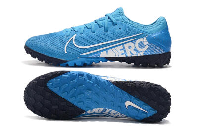 Nike Mercurial Vapor 13 Pro TF Low-Tops Football Shoes - Jade/White/Black