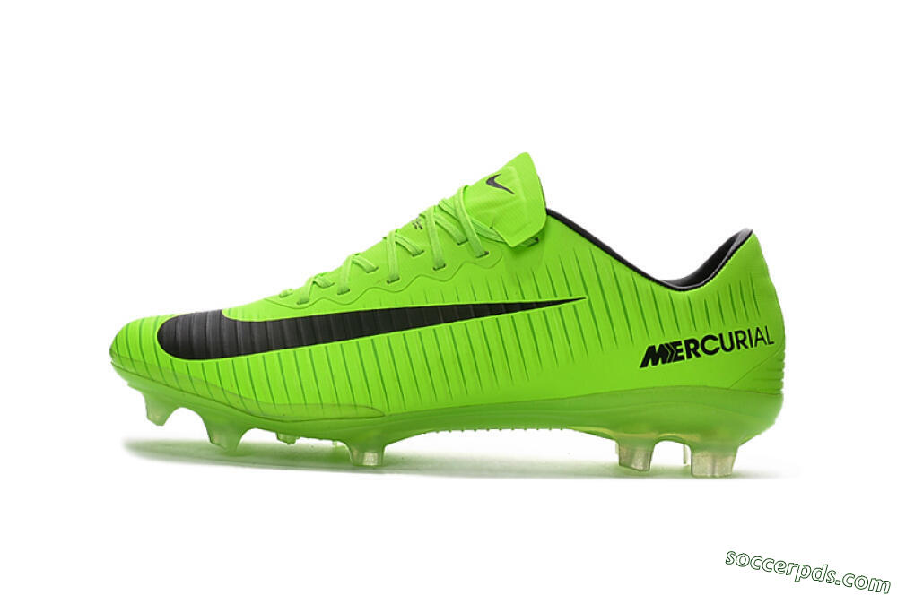 Nike Mercurial Vapor 11 FG Low-Tops Football Boots - Yellow/Black 2