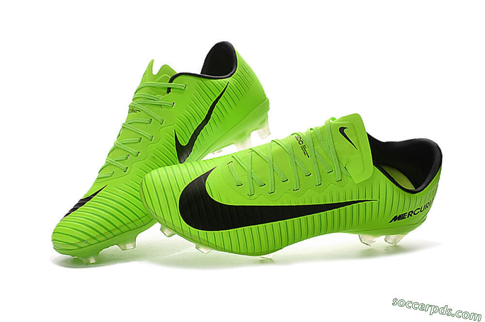 Nike Mercurial Vapor 11 FG Low-Tops Football Boots - Yellow/Black 8