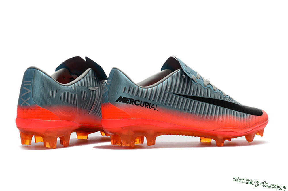 Nike Mercurial Vapor 11 FG Low-Tops Football Boots - Jade/Black/Red 9