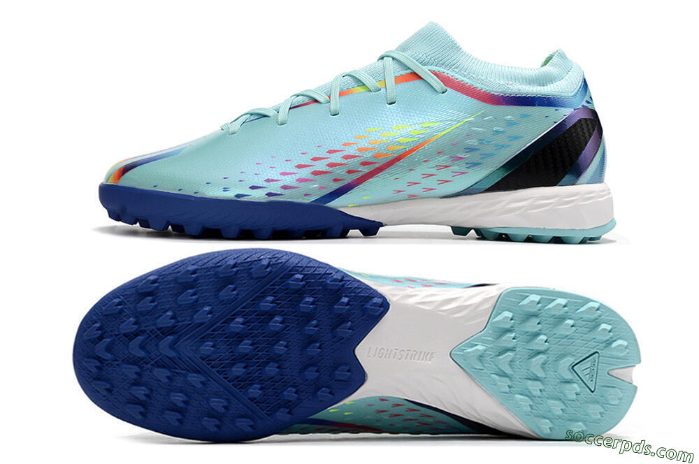 Adidas X Speedportal.3 TF Low-Tops Football Shoes - Jade/Blue/White 0