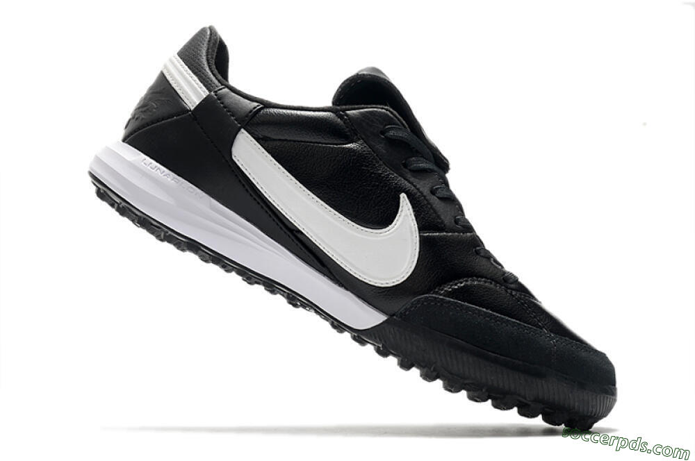 Nike The Premier 3 TF Low-Tops Football Shoes - Black/White 4