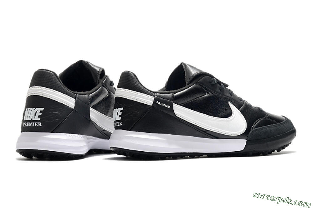 Nike The Premier 3 TF Low-Tops Football Shoes - Black/White 6
