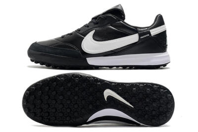 Nike The Premier 3 TF Low-Tops Football Shoes - Black/White