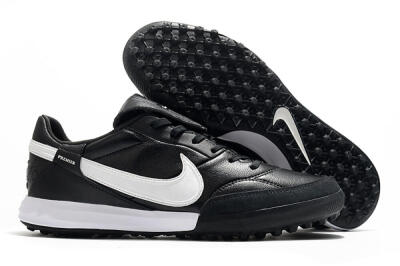 Nike The Premier 3 TF Low-Tops Football Shoes - Black/White