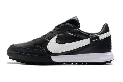 Nike The Premier 3 TF Low-Tops Football Shoes - Black/White
