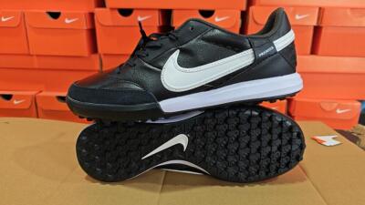 Nike The Premier 3 TF Low-Tops Football Shoes - Black/White