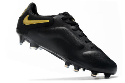 Nike Tiempo Legend 9 Elite FG Low-Tops Football Boots - Black/Yellow