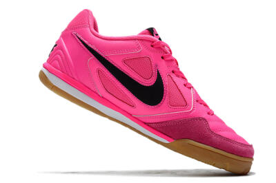 Supreme x Nike SB Gato IC Low-Tops Football Shoes - Pink/Black/White