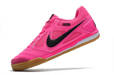 Supreme x Nike SB Gato IC Low-Tops Football Shoes - Pink/Black/White