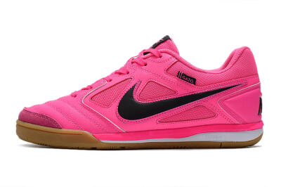 Supreme x Nike SB Gato IC Low-Tops Football Shoes - Pink/Black/White