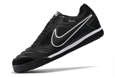 Supreme x Nike SB Gato IC Low-Tops Football Shoes - Black/White