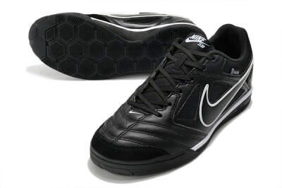 Supreme x Nike SB Gato IC Low-Tops Football Shoes - Black/White